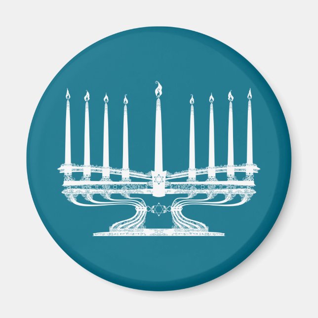 Aimant Menorah (Devant)