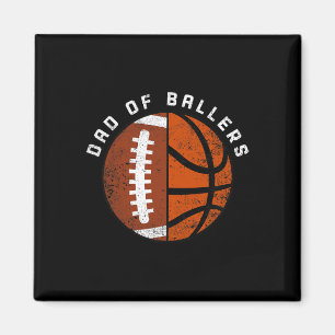 Aimant Mens Papa De Byllers Fun Footbyll Bysketbyll Papa