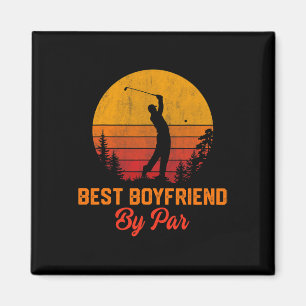 Aimant Mens Vintage Meilleur Garçon Par Par Golf Boyfrien