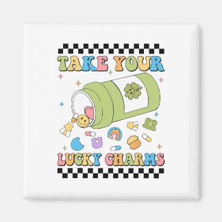 Aimant Mental Awareness Take Your Lucky Charm Pills Healt