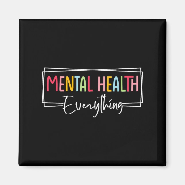 Aimant Mental Health Over Everything Suicide Depression A (Devant)