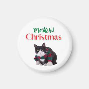 AIMANT MEOW CHRISTMAS CAT