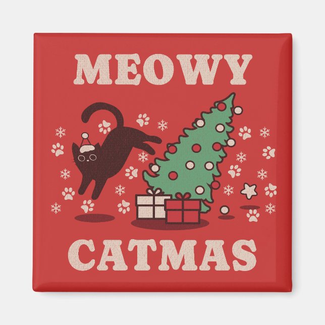 Aimant Meowy Catmas (Devant)