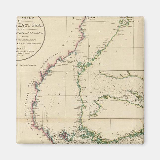 Aimant Mer Baltique (Devant)