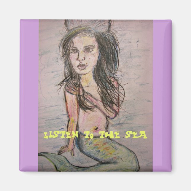 Aimant Mer de Mermaid (Devant)