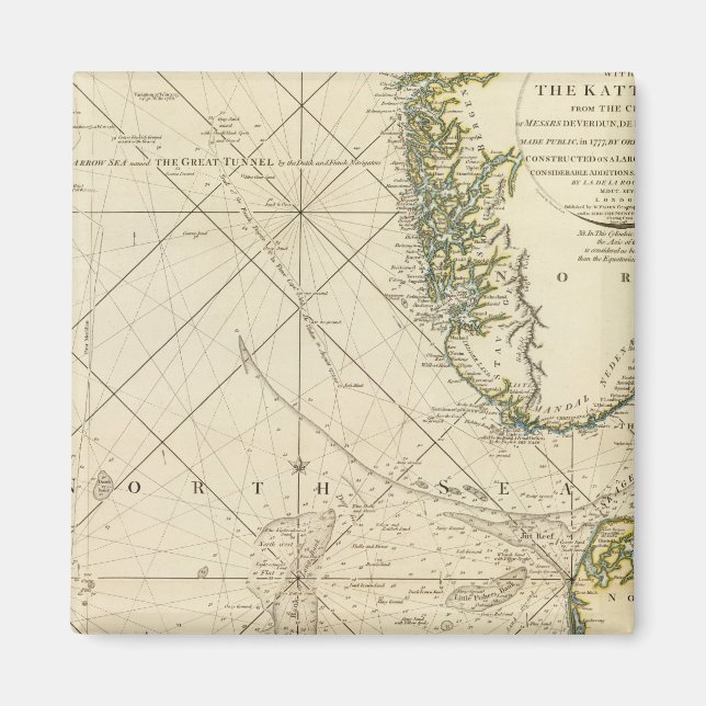 Aimant Mer du Nord, Kattegat (Devant)