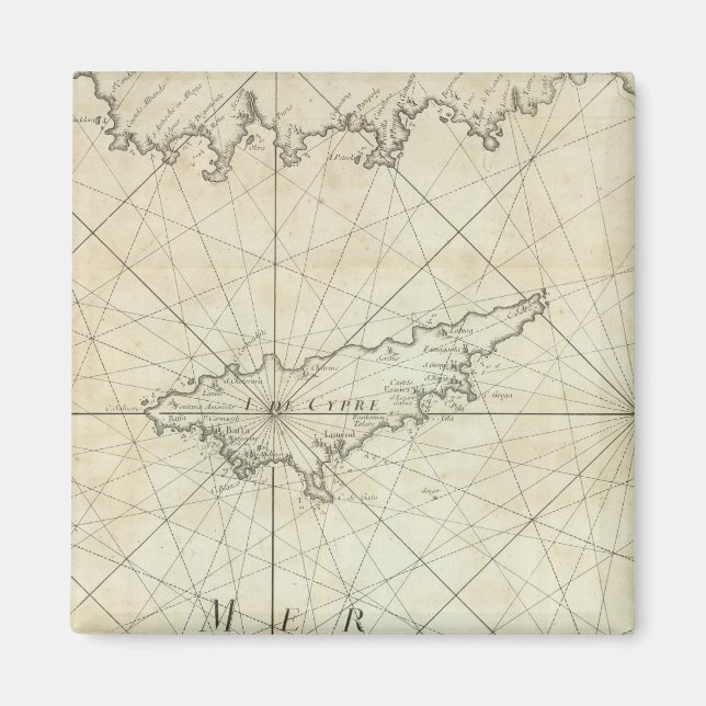 Aimant Mer Méditerranée 4 (Devant)