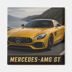 Aimant Mercedes-AMG GT Voiture de Performance Allemande M