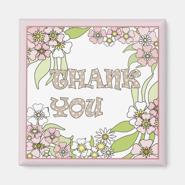 Aimant Merci (Devant)