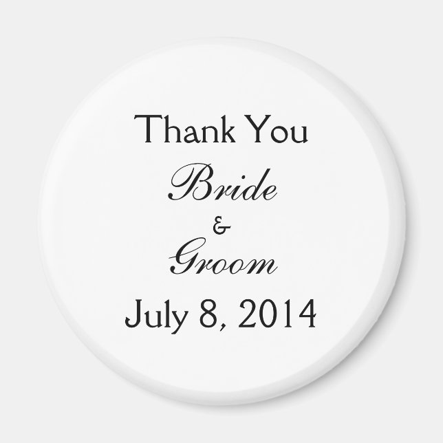 Aimant Merci (Devant)