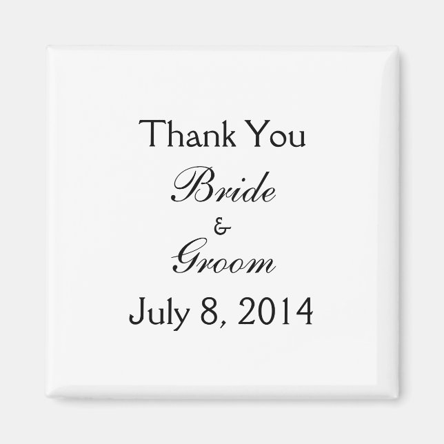 Aimant Merci (Devant)