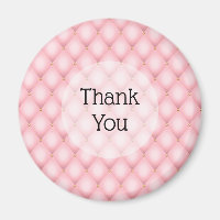 Merci de Motif de luxe rose Tufted Diamond