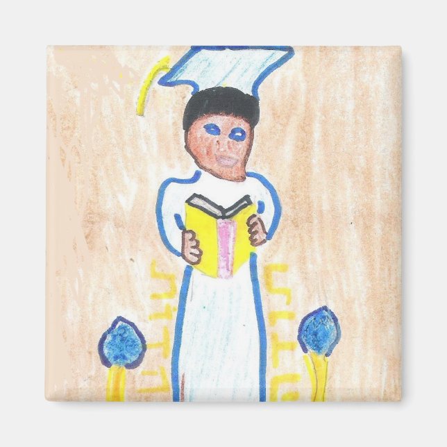 Aimant Merci Diplômé (Devant)