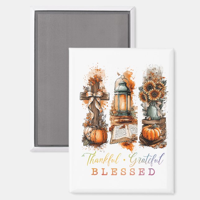 Aimant Merci gracieux béni (Recto/Verso)