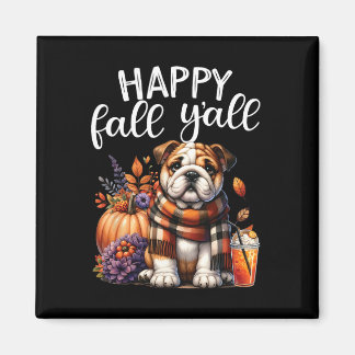 Aimant Merci gracieux bénie anglais Bulldog Fall Y'a
