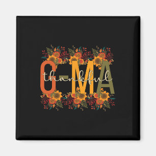 Aimant Merci Grand-Mère G-Ma Thanksgiving Grandm G-Ma