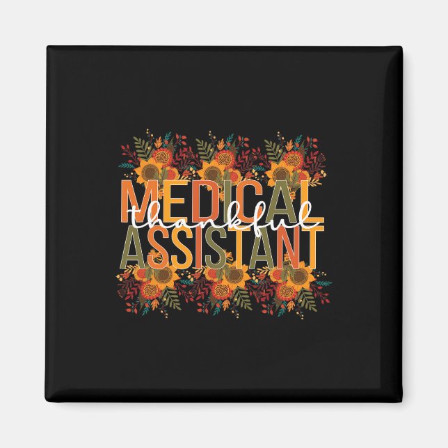 Aimant Merci Médicale Istant Thanksgiving Med Istant 1 (Devant)