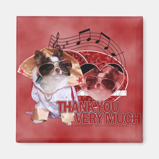 Aimant Merci - Merci - Chihuahua - Gizmo (Devant)