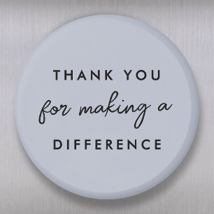 Aimant Merci pour faire une différence