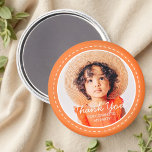 Aimant Merci Pour Venir Préppy Moderne Photo Personnalisé<br><div class="desc">Ce design simple et moderne est composé de typographie serif et d'ajouter une photo personnalisée."Merci pour venir à ma fête" sur votre photo personnalisée. Parfait pour les fêtes d'anniversaire,  les cadeaux,  les sacs cadeaux,  les anniversaires ou toute autre fête!</div>