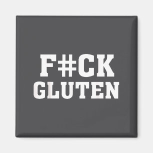 Aimant Merde au Gluten - Pour - Citation Drôle de Gluten