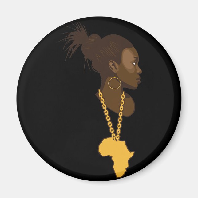 Aimant Mère Afrique (Devant)