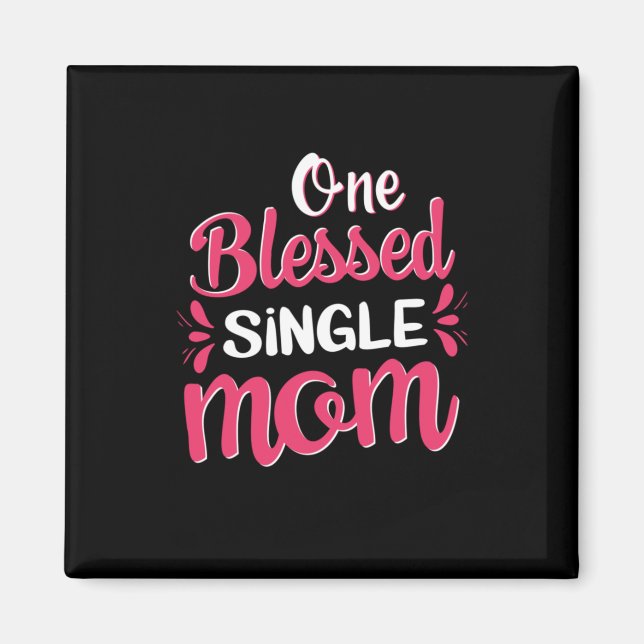 Aimant Mère Art One Béni Mère célibataire (Devant)