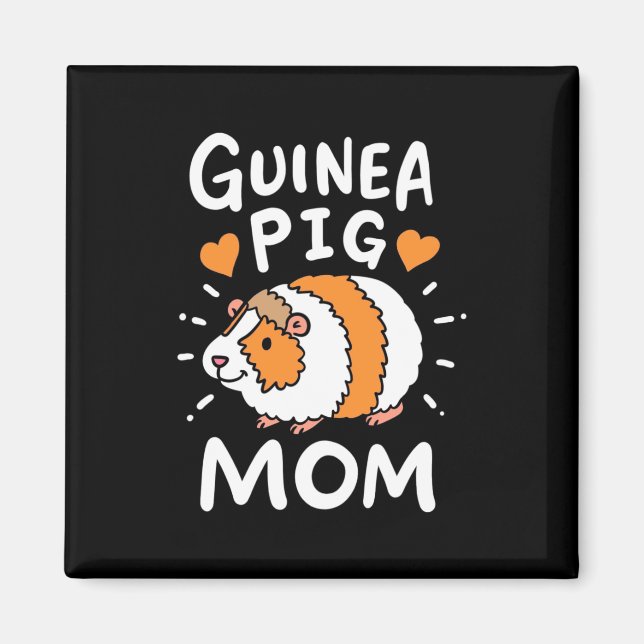 Aimant Mère de porc de Guinée (Devant)