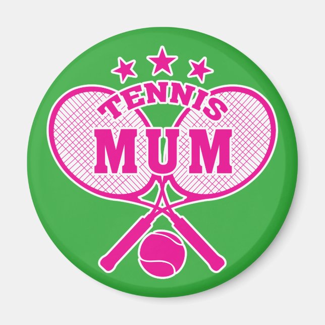 Aimant Mère de tennis (Devant)