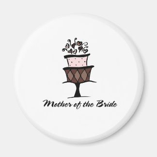 Aimant Mère du gâteau de mariée