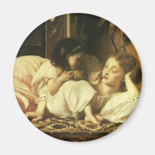 Aimant Mère et Enfant (alias Cerises) de Lord Leighton