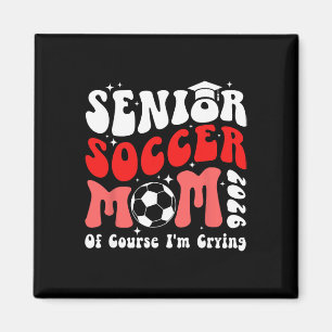 Aimant Mère fière de soccer senior 2026 Mère de soccer se