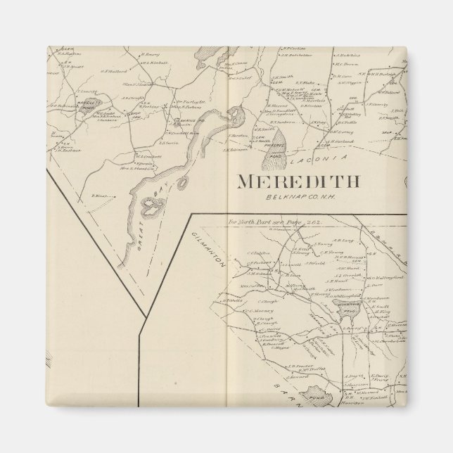 Aimant Meredith, Meredith Village (Devant)