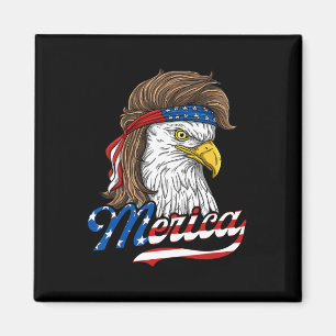Aimant Merica - Aigle De Liberté Patriotique Usa - 4e De 