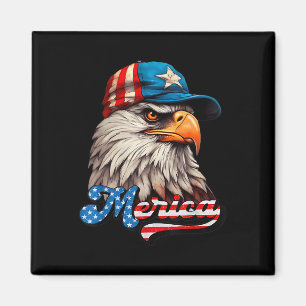 Aimant Merica - Aigle De Liberté Patriotique Usa - 4e De