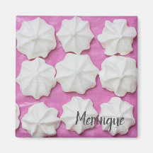 Meringues sur papier rose cadeau