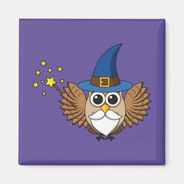Aimant Merlin mignon, sortilège (Devant)