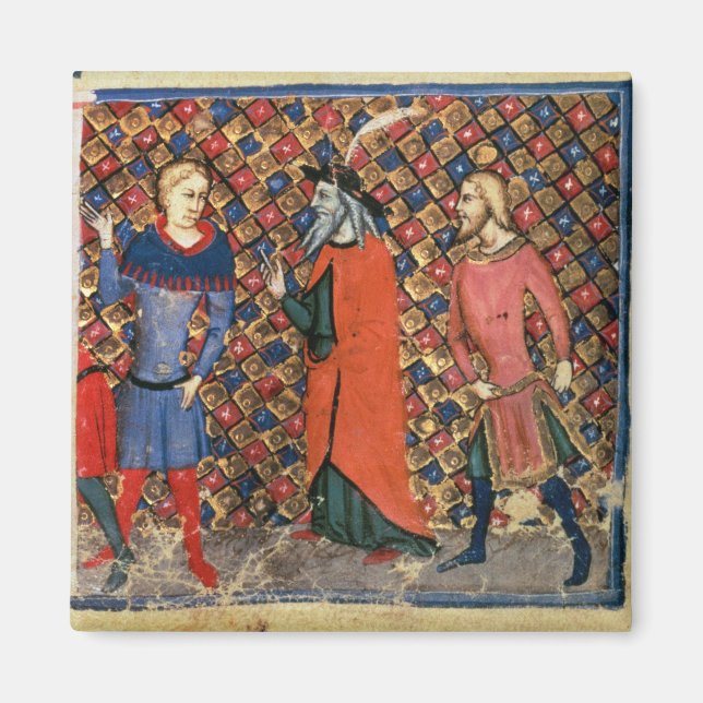 Aimant Merlin tutorat Arthur (Devant)