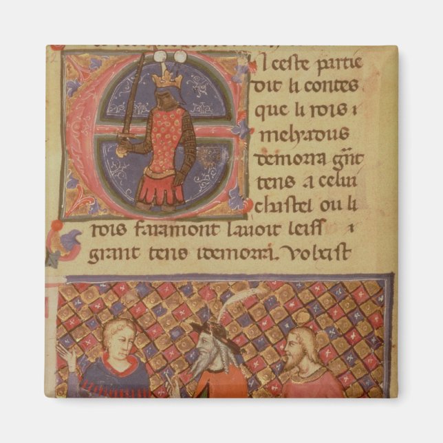 Aimant Merlin tutorat Arthur (Devant)