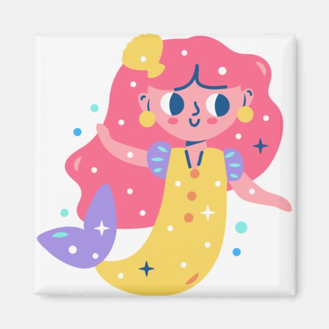 Aimant Mermaid (Devant)