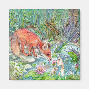 Aimant Mermaid et Fox