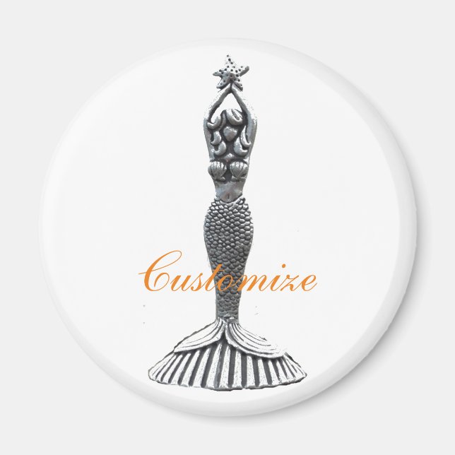 Aimant Mermaid Holding Star Thunder_Cove (Devant)