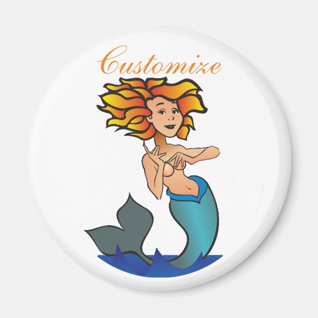 Aimant Mermaid Thunder_Cove (Devant)