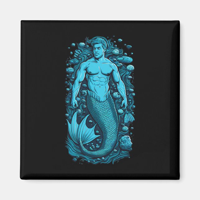 Aimant Merman Gay Cruise Pour Hommes Plages Bateaux Et Br (Devant)