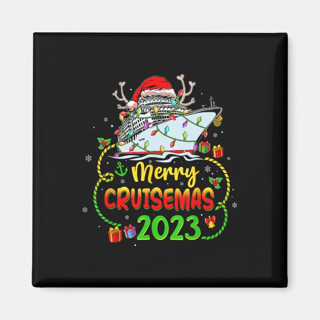 Aimant Merry Cruisemas Cruise Ship Famille Vacances Chris (Devant)
