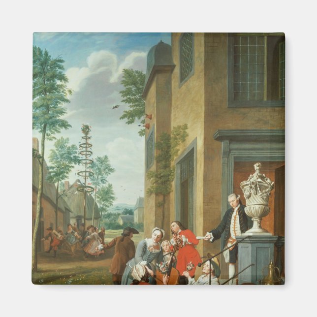 Aimant Merrymaking villageois (Devant)