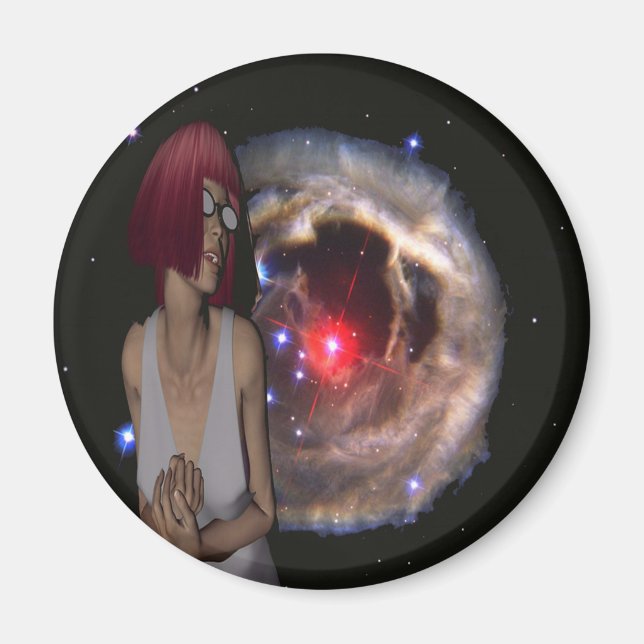 Aimant Merveille cosmique (Devant)