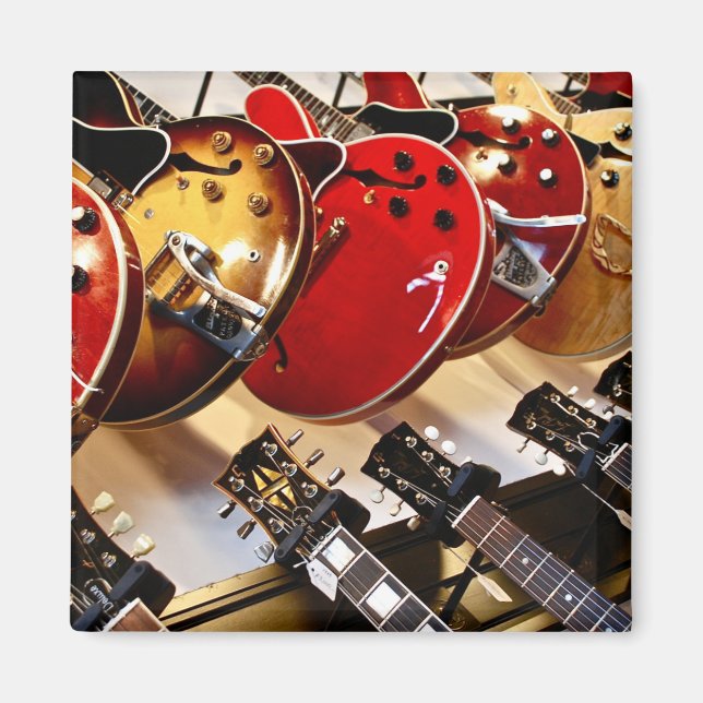 Aimant Merveilleuse guitare acoustique (Devant)