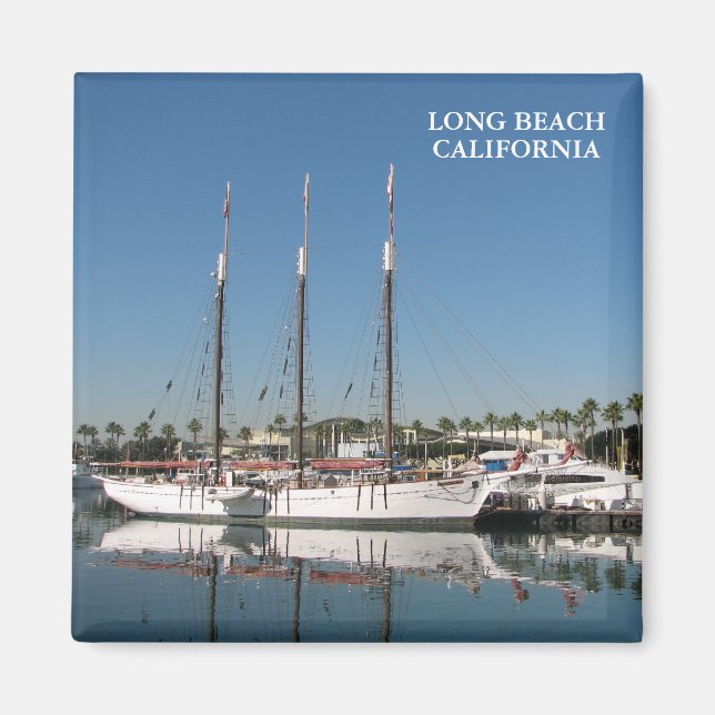 Aimant Merveilleux Long Beach Magnet! (Devant)