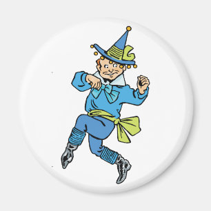 Aimant Merveilleux Magicien d'Oz, joli garçon dansant Mun